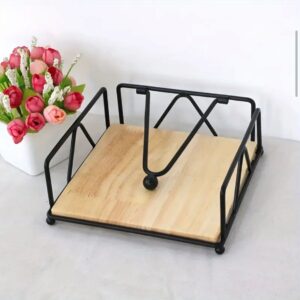 Wooden serviette  holder