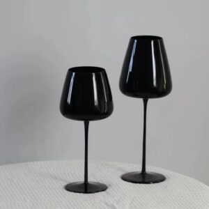 Elegant long stem classy wine glasses (6 pieces)