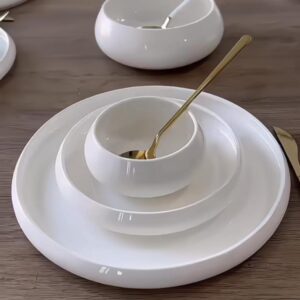 White unique dinner set 24 PCs set